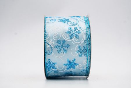 Snowflake Shimmer Ribbon_KF7582GT-12_blue